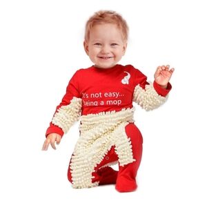Gravvy Baby "Mop Romper" Outfit